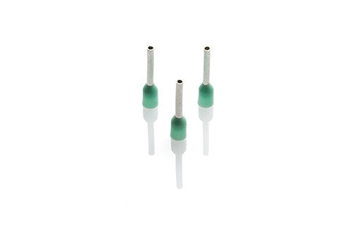 .34mm Cord End Ferrule, Green, 1000 Pieces