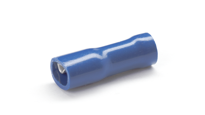 BF50/FI/VR Blue Fully Insulated Female Push-On for 4.8mm Tab