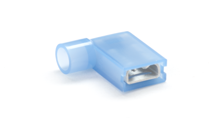 BF66/FI/FLAG - Blue Insulated Flag Terminals