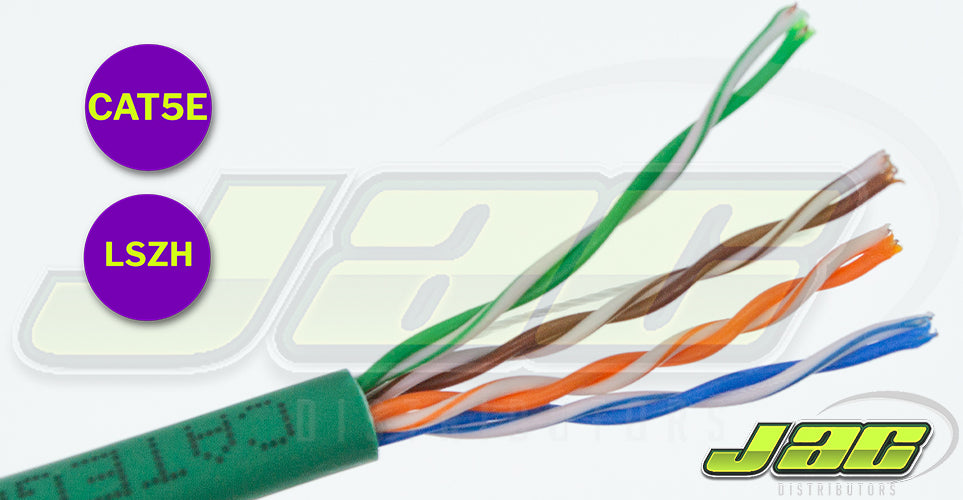 Cat5e U-UTP LSZH 100MHz Structured Wiring Cables - JACDistributors