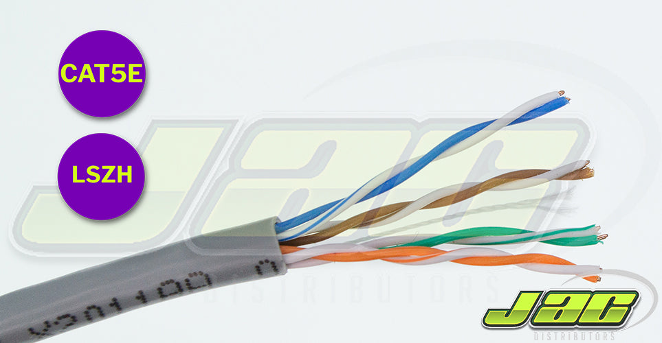 Cat5e U-UTP LSZH 100MHz Structured Wiring Cables - JACDistributors