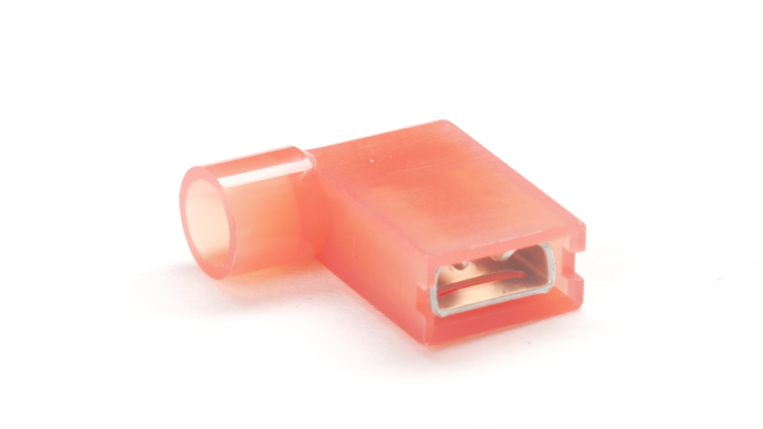 RF66/FI/FLAG - Red Insulated Flag Terminals