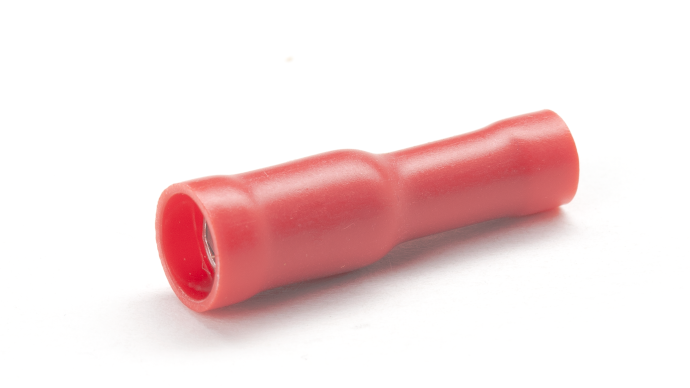 RFB40/VR Red Female Bullet Connector 4mm