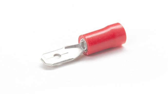 RM50/VR Red Male Tab Connector 4.8mm