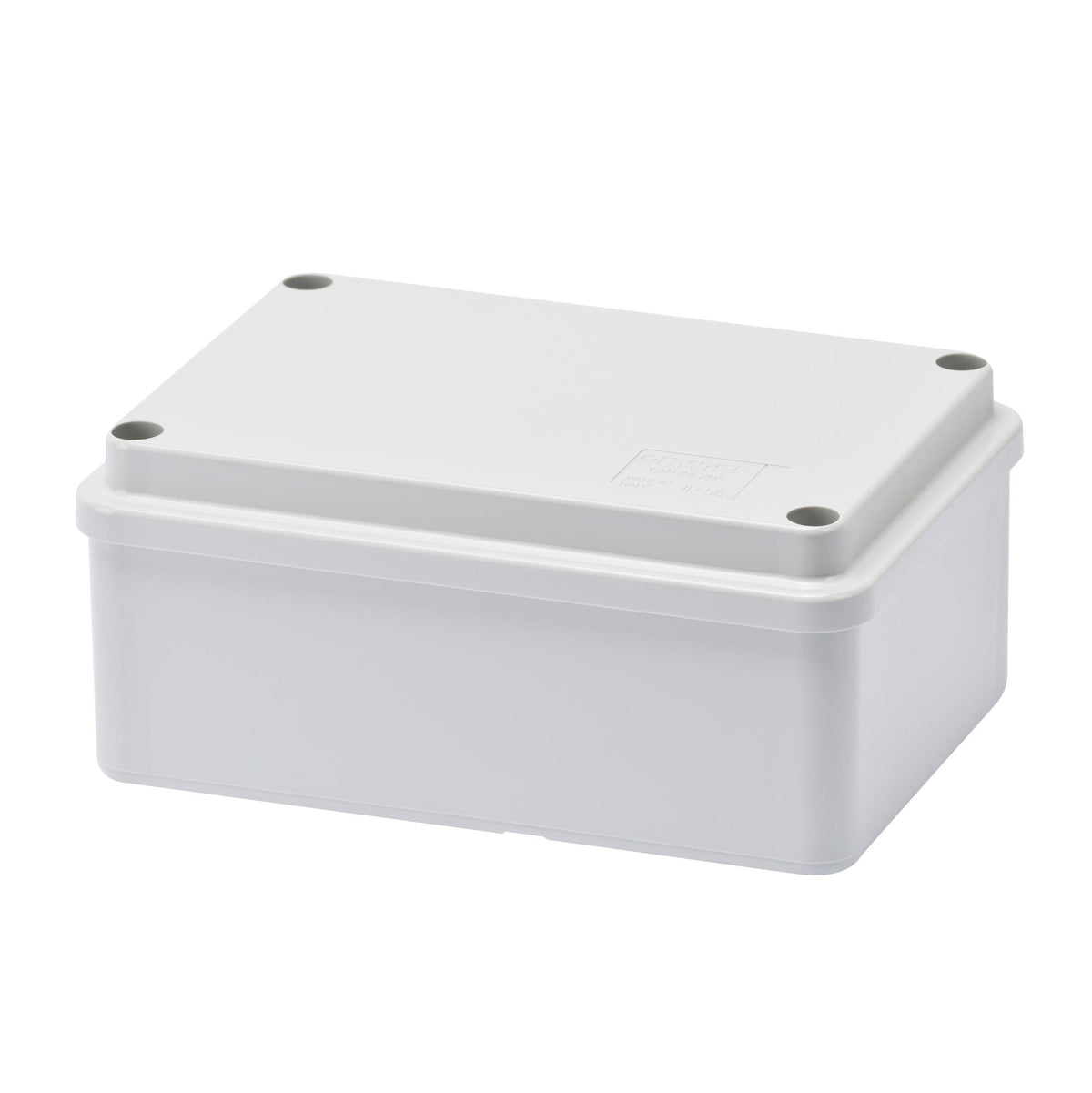 Gewiss GW44205 - Junction Box with Plain Screwed Lid - IP56 Rated - 120X80X50